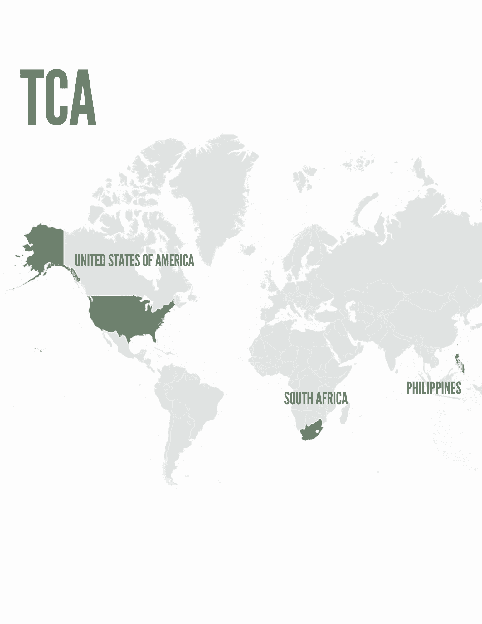 TCA Global Talent Network - United States, Philippines, and South Africa